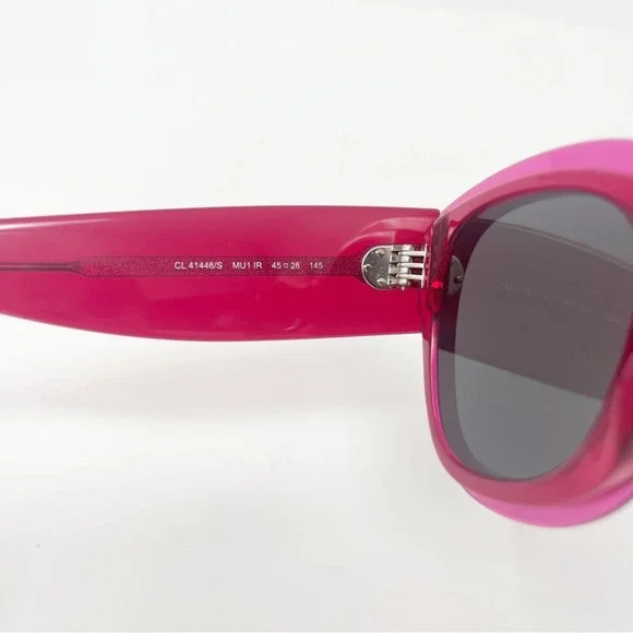 Céline Zoe Fuchsia Pink Crystal Sunglasses